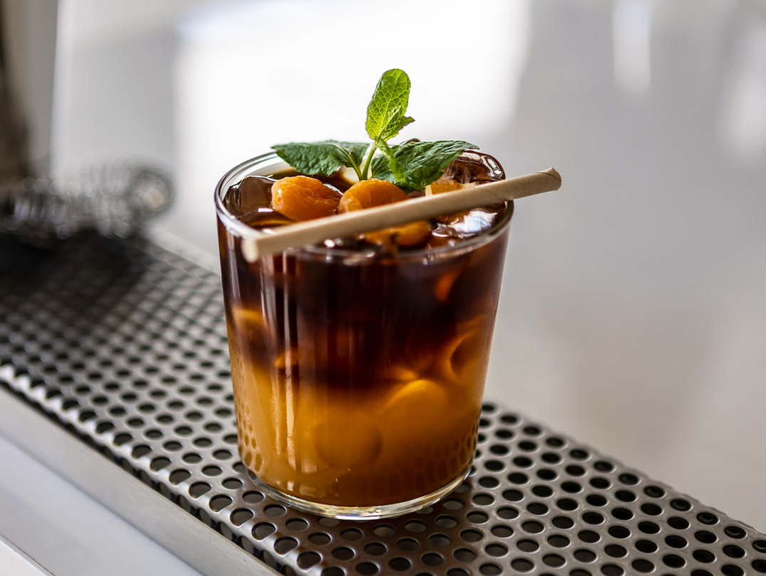 Peach cold brew | Löfbergs