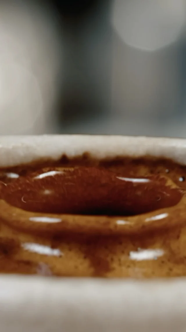There’s something incredibly satisfying about seeing and hearing our favourite thing in slow motion 😮‍💨 💜☕️